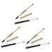 Ipetboom 6 Pcs Grafting Eyelash Brush Mascara Brush Mascara Wand Eyebrow Brush Halloween Black Bows for Pencil Bag Eyelashes Eyebrow Spoolie Brush For Eyebrows With Diamond Cosmetics Fiber