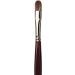 da Vinci Series 7495 Grigio Filbert Synthetic Paint Brush Size 6 with Bordeaux Ergonomic Handle - Ideal for Oil & Acrylic Painting - Buy Online on GoSupps.com