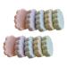 HEALLILY 1 set of cloud care box contact lens holder Sweet contact lens container Travel contact lens set container for contact lens plastic travel colored contact lenses caricature