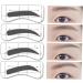 Didiseaon 96 Pairs 8 Eyeshadow Eyebrow Pattern Eyebrow Stencils Eyebrow Card Template Sticker Eyebrow Trimming mediumx3pcs As Shownx3pcs - Buy Online on GoSupps.com