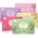 CangNingShang 100 Sheets Oil Blotting Papers for Acne Prone Skin - Natural Flax Linen Pink Tissues for Daily Use - Buy Online on GoSupps.com