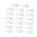 Healeved 20pcs Nail Case Nail Gel Polish Soak off Remover Caps Reusable Nail Varnish Tip Manicure Polish Varnish Cover Nail Polish Varnish Shield Nail Polish Shield Milk Safety Mask Plastic 4x2cm As Shown
