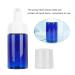 Blue Transparent Foam Pump Bottle | 100ML Soap Dispenser - Buy Online on GoSupps.com