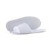 10 pair of disposable slippers - hotels lip slippers - slipper open tip - unit size white color - packaged in pairs - soft with waterproof underside - for hotels wellness centers spa