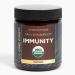 One Farm by WAAYB Organic 8 Mushroom Immunity Powder Non-GMO - Turkey Tail Chaga Cordyceps Shiitake Reishi Maitake Lion's Mane and Mesima - Vegan Mushroom Supplement in a Resealable Glass Jar