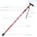 Adjustable Walking Cane Easy Folding Height Folding Extendable Walking Stick Lightweight Flexible Walking Aid Mobility Aid for Unisex Aluminum Chinese Style Red - Buy Online on GoSupps.com