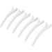 Hair Styling Clips Plastic Sturdy White Practical Duckbill Hair Clip for Hairstyling - Buy Online on GoSupps.com