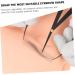 HAPINARY Compass Guide Template Tools Eyebrow Tools Eyebrow Measuring Ruler Makeup Gadgets Eyebrow Rulers Makeup Tools Curve - Buy Online on GoSupps.com