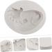 STOBOK Easter Cupcake Mold Soap Silicone Molds Fondant Mold Easter Candle Mold Wax Crayon Molds Soap Molds Easter Snack Cupcake Toppers Baking Tool Dinosaur Eggs Chocolate White - Buy Online on GoSupps.com