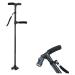 Walking Stick LED Light Cane Fold Convenient Cane Two Handle Walking Lightweight Stick with Adjustable Led Lights Stable Base Foldable Weight Surprise Gift