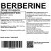 Berberine 98% 500mg 180 Capsules - Pharmaceutical Grade High Strength Supplement - UK Made for Metabolism & Blood Sugar - 180 Count - Buy Online on GoSupps.com