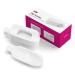 Nail Dip Powder Tray Dip Powder Recycling Tool for Acrylic Nail Powder Use Easy to Make Beautiful Dip Nails White
