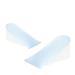 5cm 3.5cm Silicone Invisible Height Increase Insoles for Women Men Half Insole 3-Layer Up Lifts Elevator Shoes Pad Heel Lifting(Blue 3.5cm) One size Blue 3.5cm