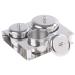 Nail art acrylic liquid powder kit dappen DISH for the nails alcohol monomer container holder manicure container liquid powder cup crystal tools donor container with lid for women