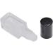 Jiklophg Empty Reusable Refillable Perfume Glass Bottle Square Ball 4 ml with Black Cap - Buy Online on GoSupps.com