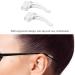 Doitool Anti-Slip Glasses Ear Pads - 10 Couples Durable Silicone Clear Temple Tips for Glasses & Sunglasses - Buy Online on GoSupps.com