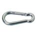 MarineNow Stainless Steel 316 Snap Hook Spring Loaded Link Carabiner Connector Marine Grade 08x80mm (3 x 5/16 ) 01-Pack