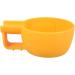 Frcolor 3-Piece Multi-Purpose Shaving Foam Bowl Set - Durable Plastic Storage Cups for Hairdressers - Yellow - 16x11.7x6 cm - Buy Online on GoSupps.com