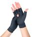 Copper Compression Arthritis Gloves Best Copper Infused Glove for Women and Men Fingerless Compression Gloves Small Large
