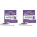 Vagisil Vagistat 3 Day Yeast Infection Treatment for Women Relieves External Itching and Irritation - 2% External Miconazole Nitrate Cream 3 Disposable Suppositories & Applicators (Pack of 2) 1 Count (Pack of 2)