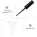 DOITOOL 1set Mascara Tube Liquid Transer Funnel Clear Plastic Containers Makeup Tools Pp Combination Make up - Buy Online on GoSupps.com