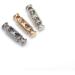 Hole Cord Lock Stopper spring buckle Cord Locks Toggles 30pcs/lot 3 Colors Metal Alloy Stoppers Toggle Cord Locks Drawstring Lock Two Holes For 4mm Cord Nickle (Gun silver 33mmx10mm) 33mmx10mm Gun Silver - Buy Online on GoSupps.com