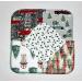 1 Ply Printed Cotton Flannel 12x12 Inches Paperless Towel Set of 5 Holiday Joy - Buy Online on GoSupps.com