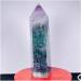JUKUCKV Fluorite Quartz Crystal Obelisk - 1015g Spiritual Support & Healing Decoration - Buy Online on GoSupps.com