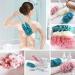 Premium Bath Sponge Loofah with Handle for Men & Women - Versatile Shower Accessory (Random Color - Buy Online on GoSupps.com