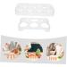 Hemobllo 2pcs Egg Shelf Egg Holder for Fridge Container with Lid Egg Support Shelf Egg Plate Refrigerator - Buy Online on GoSupps.com