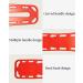 Portable Emergency Spine Board - Plastic First Aid Back Support with Head Bed & Spider Belts - International Shipping Available - Buy Online on GoSupps.com