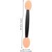 AUTSUPPL 100pcs Double Ended Eyeshadow Brush Double-sides Eye Brush Eye Makeup Applicator Cosmetic Tool Latex Sponge Eyeshadow Makeup Tool Sponge Brush Sponge Eyeshadow Stick 6.5x1.3cm Black - Buy Online on GoSupps.com