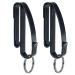 SdTacDuGe Metal Key Ring Holder Quick Hook System Belt Loop Fit up to 2.25 wide belt,Tactical Key Holder with Detachable Key Ring for Duty Belt, Lanyards,Gifts for Men Women-2 Pack
