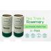 BeNat. 2-Pack. All Natural Deodorant Plastic Free For Women & Men Tea Tree & Rosemary Aluminum Free Gluten Free & Cruelty Free 24 Hour Long Lasting Protection Zero Waste Eco Friendly Products. 3 oz. 2-Pack. Tea Tree & Rosemary - Buy Online on GoSupps.com