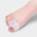 4 PCs Transparent Silicone Toe Separators - Gel Spreaders for Overlapping Toes & Big Toe Relief - Buy Online on GoSupps.com