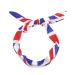Basic Sense UK Flag Union Jack Wire Headband - Adjustable One Size UK Event Headbands for Women