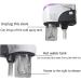 Screen Magnifier Professional Steaming hot and Cold face Two Stations Facial Beauty Salon Sauna Skin spa steam Cleaning Tool Magnifier with LED Light Double The Comfort - Buy Online on GoSupps.com
