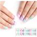 TQUXNGA 20 Pieces Semi Cured Gel Nail s Long Lasting Semi Cured Nail Stickers with Soft Glossy Gel Finish Gel Nail Sticker BSS0229 - Buy Online on GoSupps.com