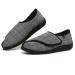 STABLLP Mens Womens Diabetic Shoes Comfort Edema Swollen Walking Footwear Shoes Plantar Fasciitis Surgical Orthopaedic Shoe Extra Wide Adjustable Sandals Elderly for Unisex Size Gray 49 49 Grey