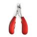 1pc Beauty Sharp Curved Paronychia Remover Nail Scissors Manicure Toes Dead Skin Pliers Trimming Nail Clipper Nipper A-Red