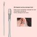 Stainless Steel Ear Wax Picker Kit - 9pcs Spiral Design for 360 Degree Cleaning - Buy Online on GoSupps.com
