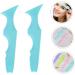 Mipcase 2pcs Silicone Beauty Ruler Makeup Lipstick Eyeliner Silicone Stencil Silicone Board Cosmetic - Buy Online on GoSupps.com
