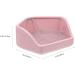 BESPORTBLE Rabbit Toilet Oversized -Tipping Toilet Pet Toilet Supply -Tipping Toilet for Bunny Hamster Toilet Bunny Toilet Rabbit Potty Pet Training Corner Pet Training Toilet 30X26X12.5cm Pink - Buy Online on GoSupps.com