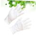 JECOMPRIS 12 Pairs Moisturizing Hand Gloves Cotton Protective Gloves Industrial Gloves Food Handling Glove Cosmetic Moisturizing Gloves Warm Gloves Cotton Gloves White Work Jersey M:22X9cm White - Buy Online on GoSupps.com
