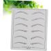 Housoutil 6 Pcs Eyebrow Microblading Skin Eyebrow Training Skin Practice Skin - Buy Online on GoSupps.com