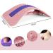 Buy Back Extensor & Massage Device - Multi-Stage Lumbar Support for Office Chairs - Alleviate Muscle Tension | Pink - Buy Online on GoSupps.com