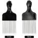 Durable Metal Afro Hair Comb - Stainless Steel Curly Hair Tool for Natural Styles & Beards - Buy Online on GoSupps.com