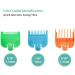 Wahl Hair Clipper Guards Set - Color Coded Replacement Combs for Professional Clippers - #1/2, #1, and #1 1/2 Guards Included (1/16, 1/8, 3/16 Lengths) - Buy Online on GoSupps.com