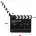 Acouto Acrylic Director Scene Clapperboard with Pen - 11.8 x 9.8 x 0.7inch (Black) - Buy Online on GoSupps.com