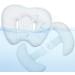 Blublu Park 2-in-1 Travel Pillow - Adjustable Banana Shape Baby Neck Support Cushion for Car Seat - Blue (3-12 Months) - Buy Online on GoSupps.com